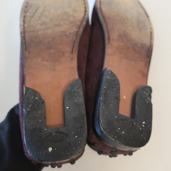 Tod's Brown Suede Loafers - Picture 9 of 14